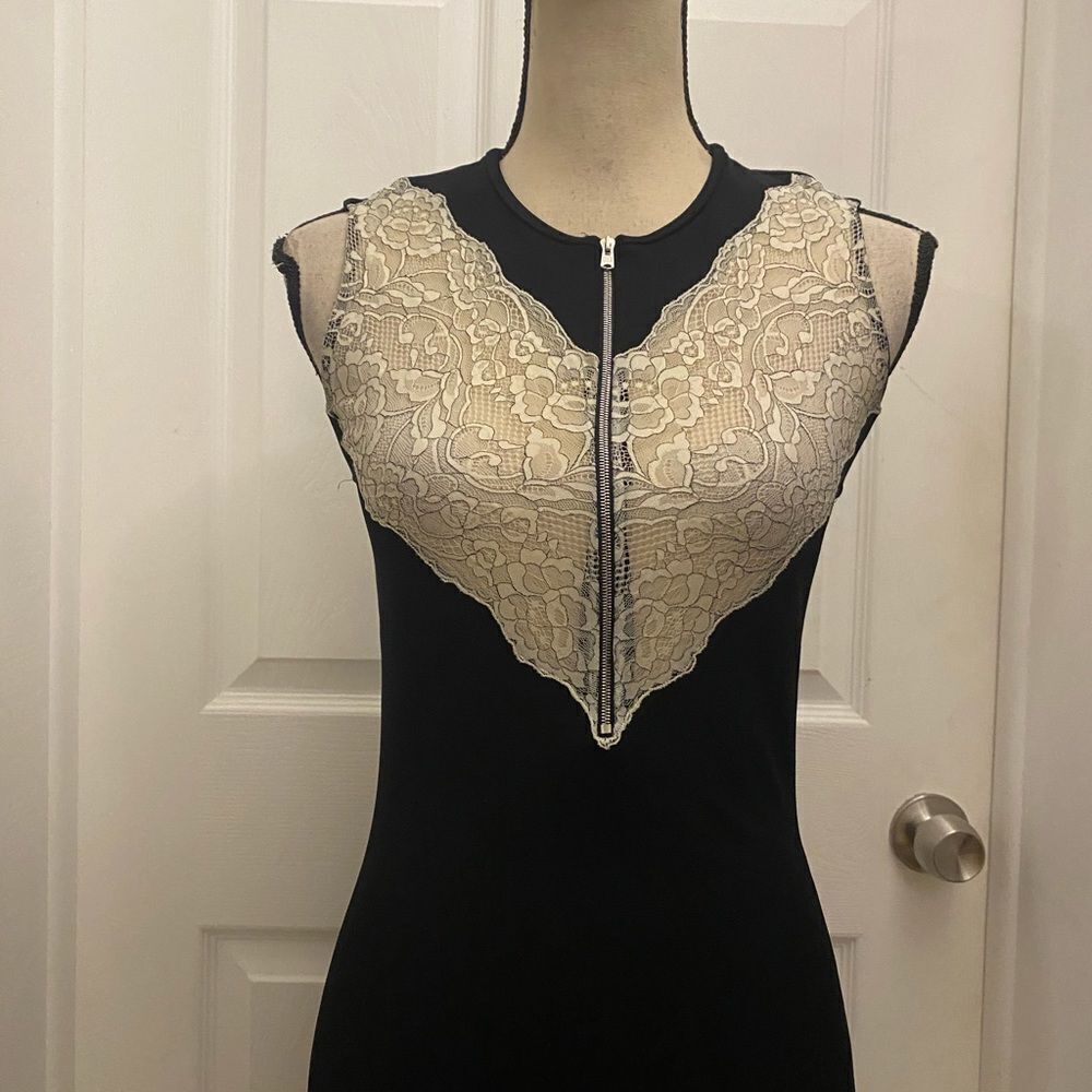 Sandro Paris lace detailed dress, XS - Picture 2 of 10